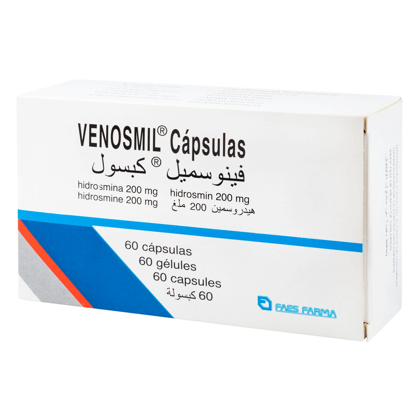 Venosmil 200 mg cápsulas caja x 60