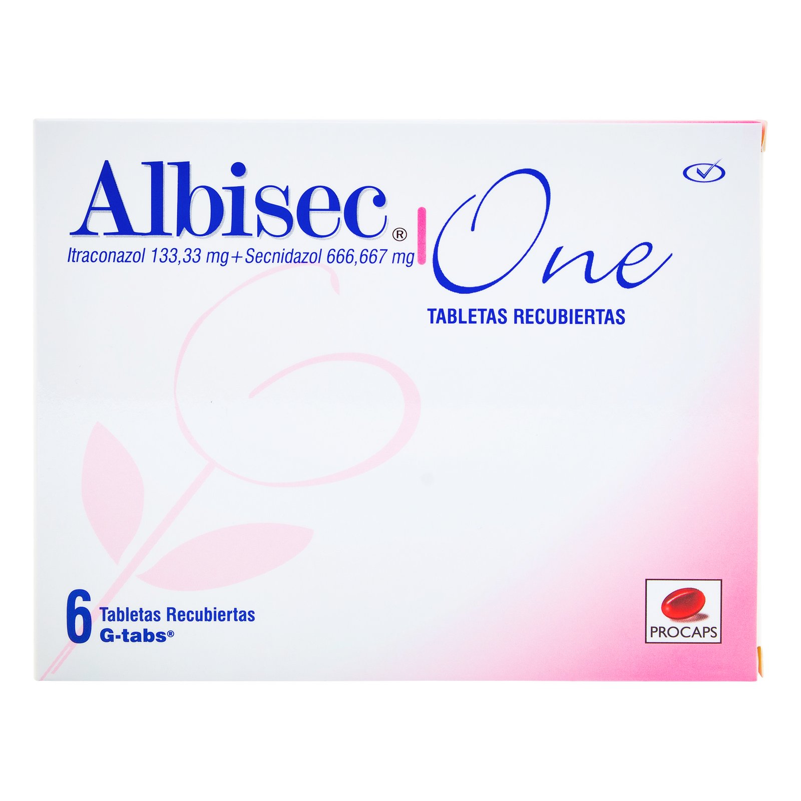 Albisec One caja x 6 tabletas